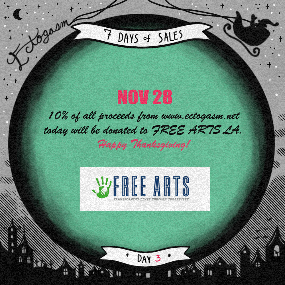 November 28th - Donate to Free Arts LA