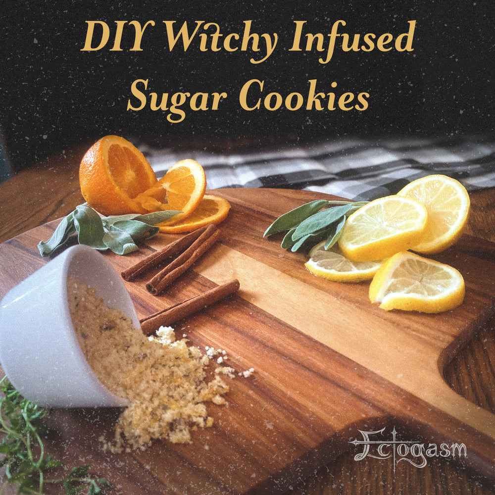 DIY Witchy Infused Sugar Cookies
