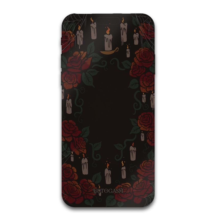 Haunted Roses Phone Wallpaper
