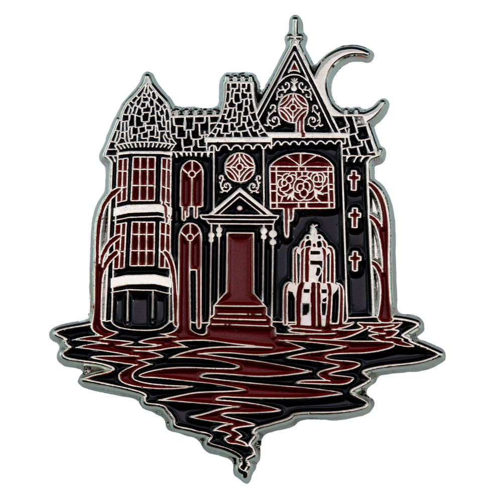 Ectogasm haunted mansion enamel pin. 