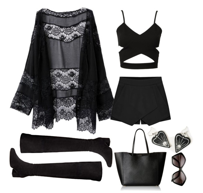 Outfit of the Day - Summer Goth