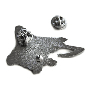 Ectogasm alternative fashion lapel pin gift. 