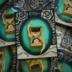 Wholesale enamel pins for goth fashion and alternative style. 